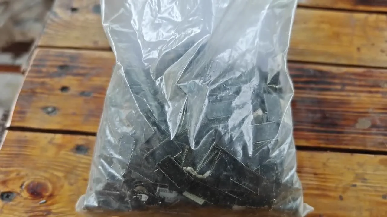 Thermal treatment and initial sorting