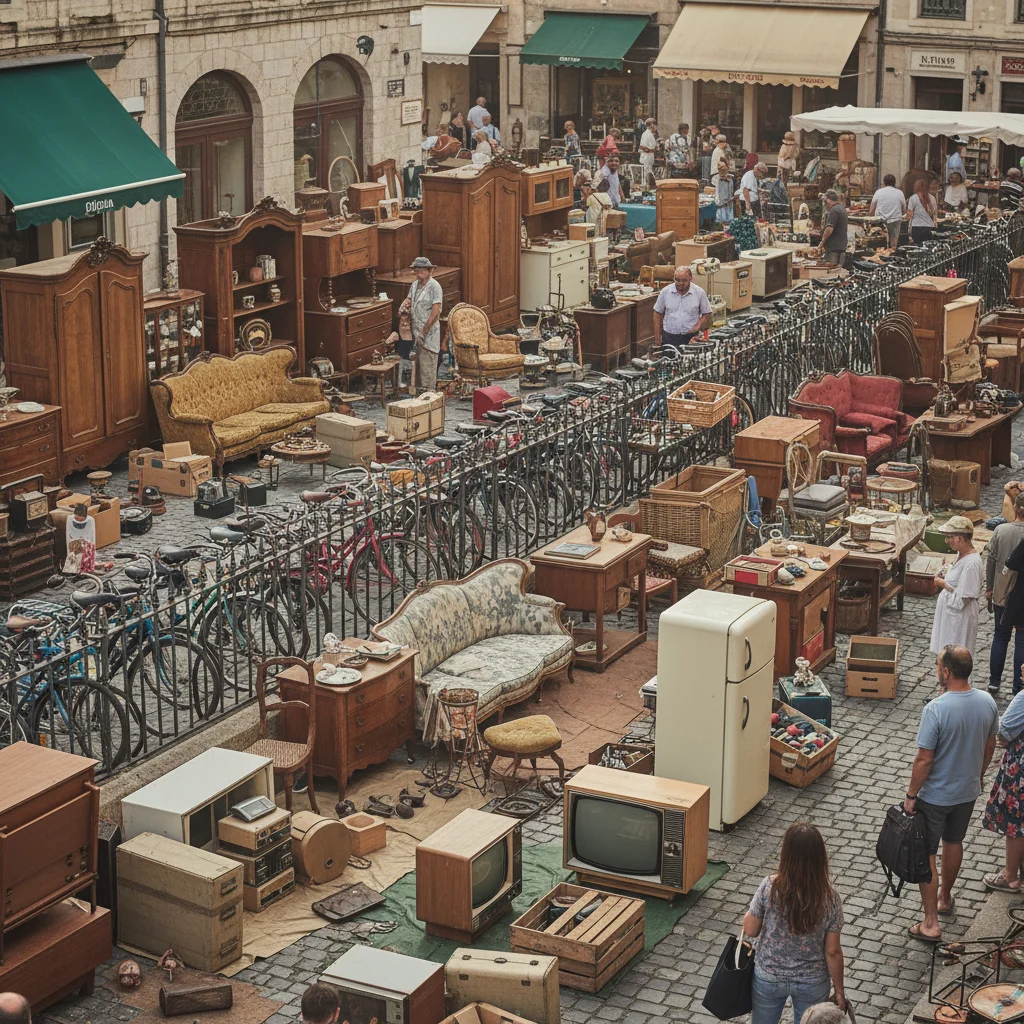 Flea Markets (Flohmarkt): Hunting for Treasures Among Junk