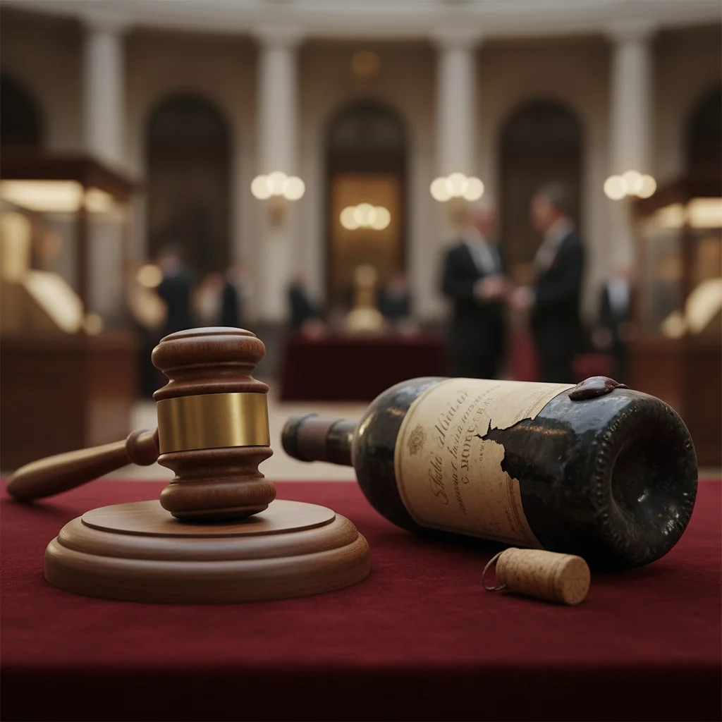 Comment vendre légalement une collection de vin