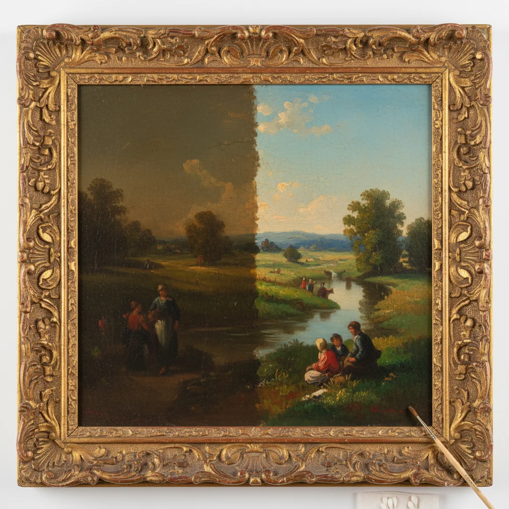 Saving a Masterpiece: When Restoration Increases Value