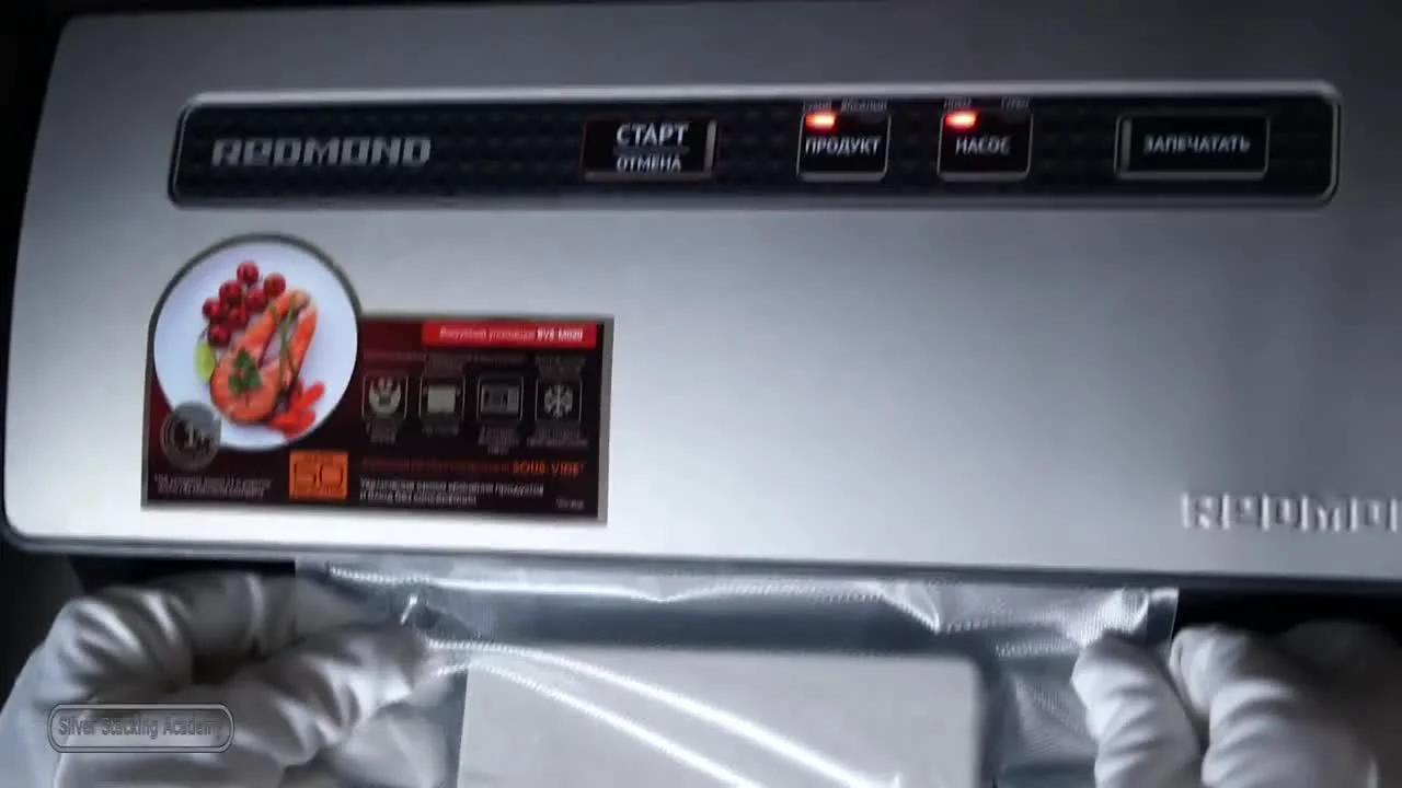 Vacuum sealing as a method for storing silver