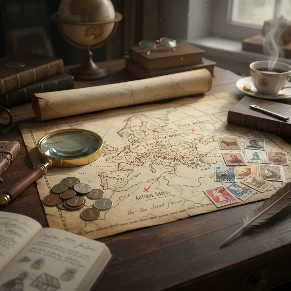 Где искать предметы для коллекции: от блошиных рынков до онлайн-аукционов