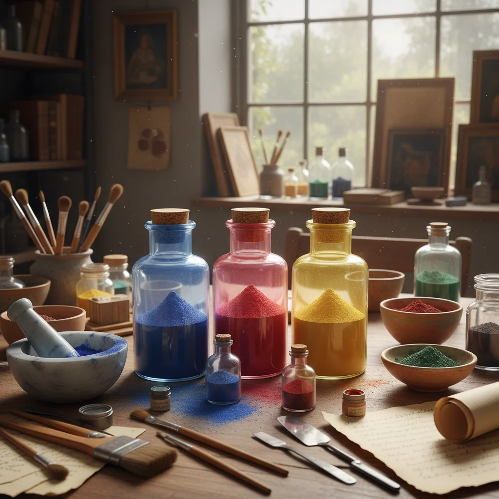 Химический анализ пигментов: Отпечаток эпохи