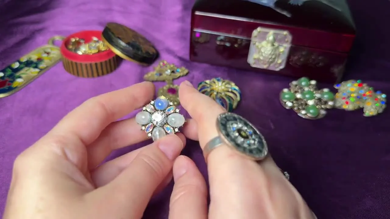 Schmuckfunde: Brosche von Anna Sui, Vintage aus Japan und eine hochwertige Imitation