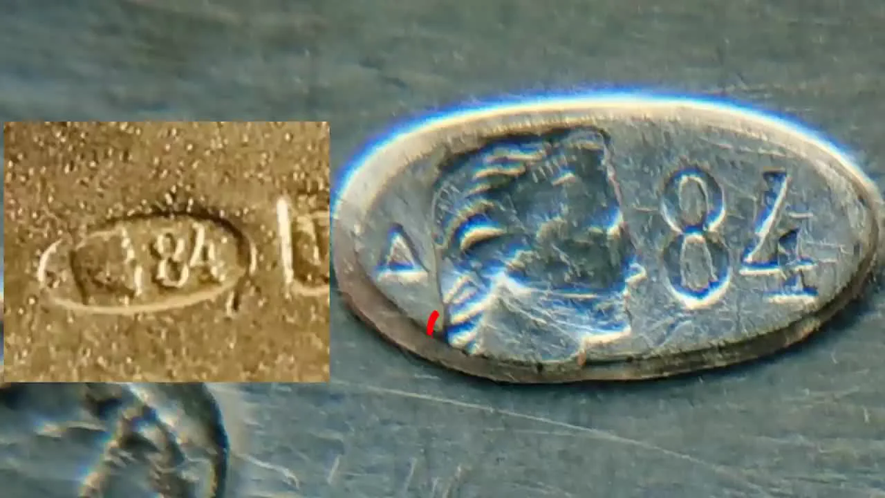 Security Features of Hallmarks from the 1898–1908 Period