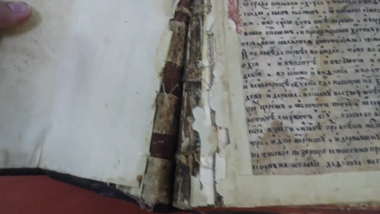 Restoration of the 1648 Apostle: The Rebirth of an Antique Book