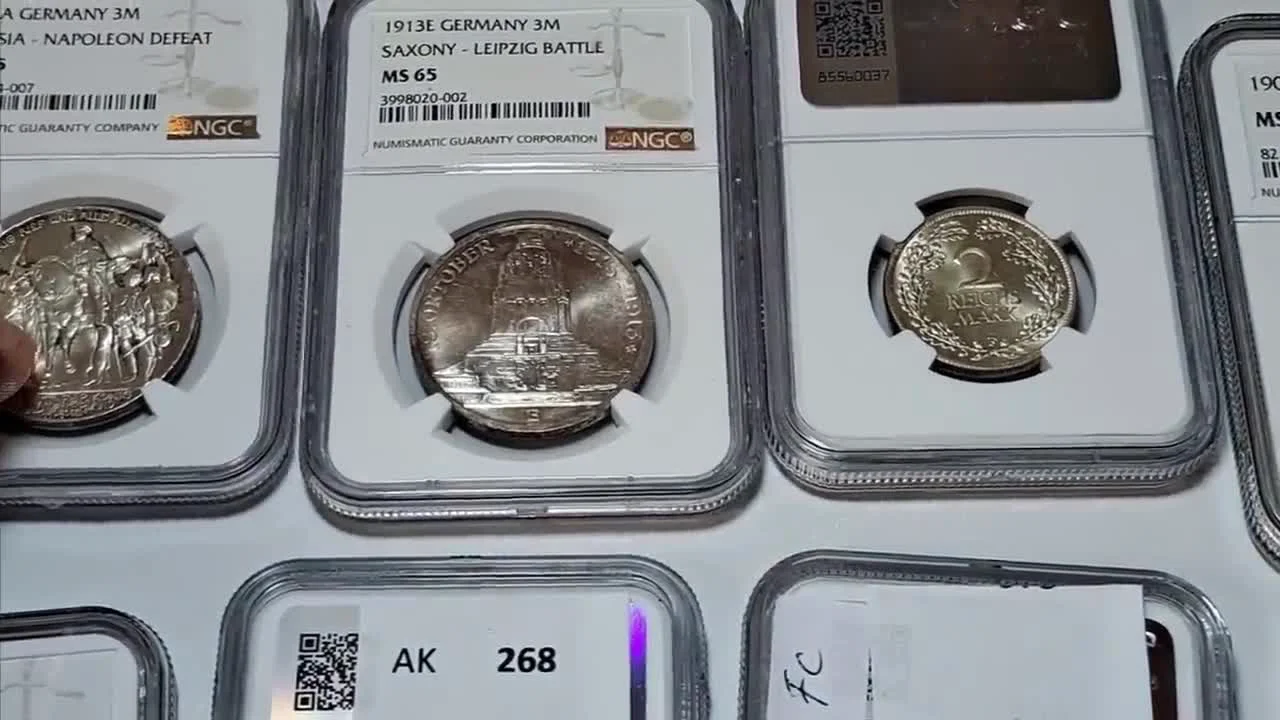 Example #2: A Collection of German Coins