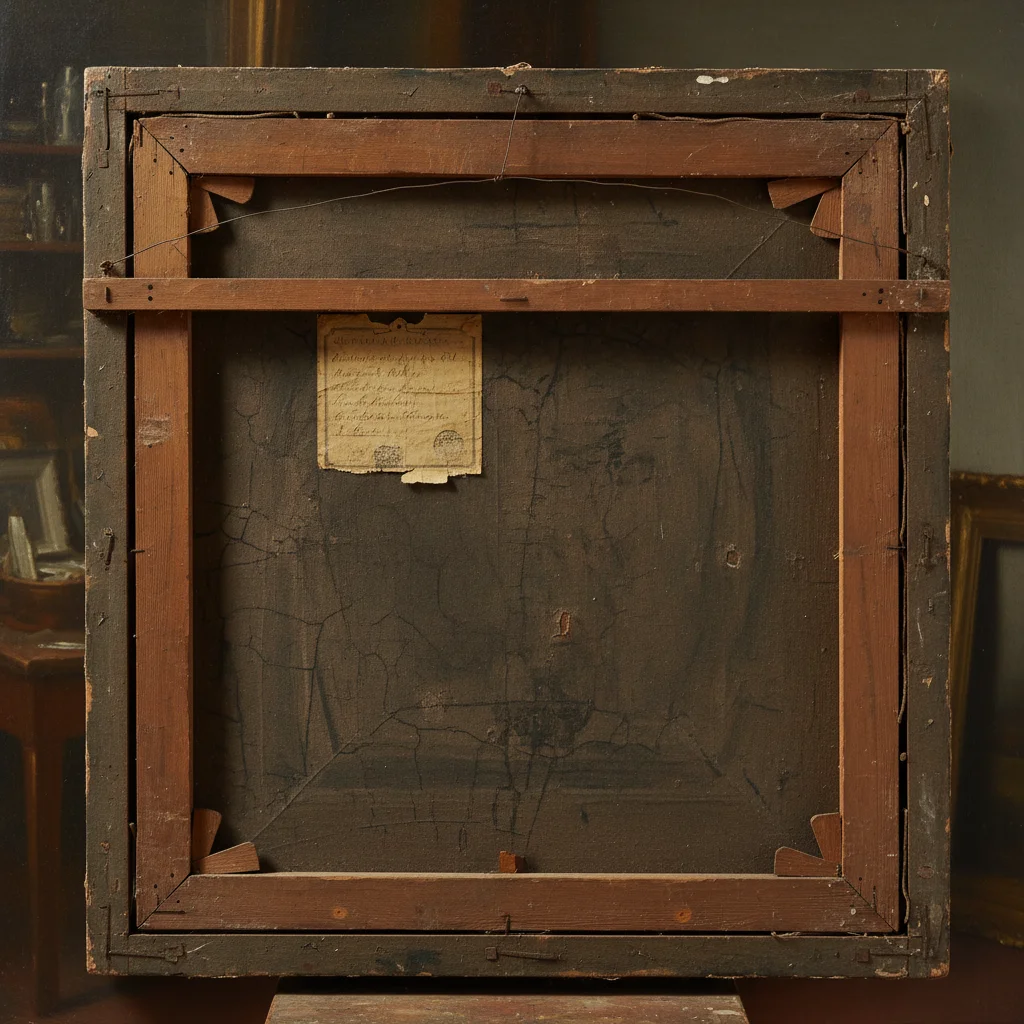 Взгляд на изнанку: исследование холста и подрамника