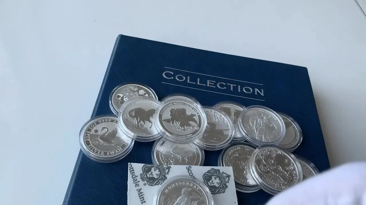 Silver investment bars