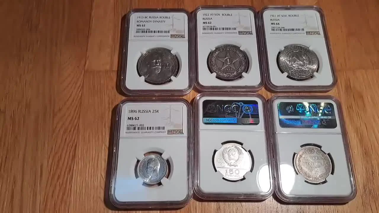 Von europäischen Münzen zur russischen Numismatik: der Weg eines Sammlers