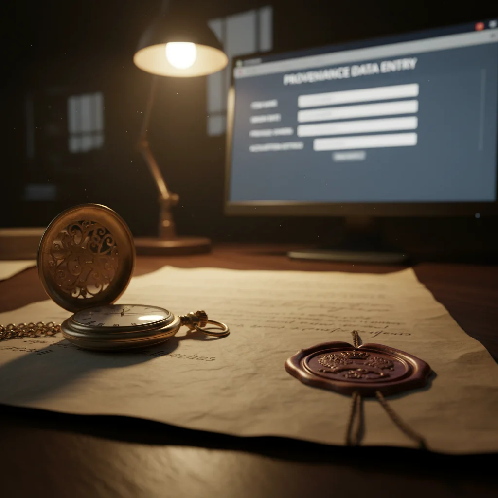 Отслеживание провенанса: цифровая история предмета