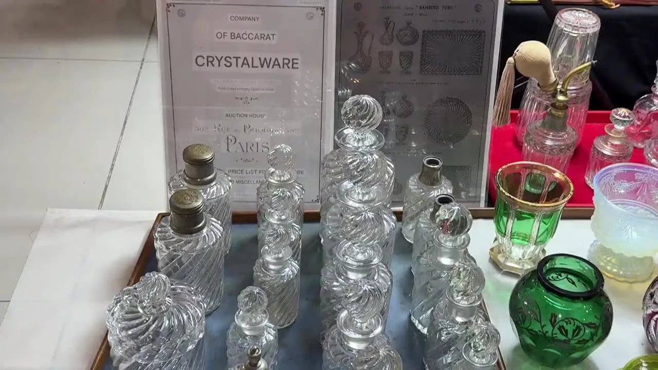 First Floor: From Baccarat Crystal to a Scatter of Costume Jewelry