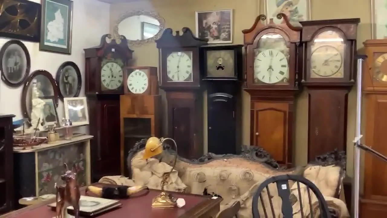 Treasures of an Antique Warehouse: A Review of Unrestored Furniture and Clocks