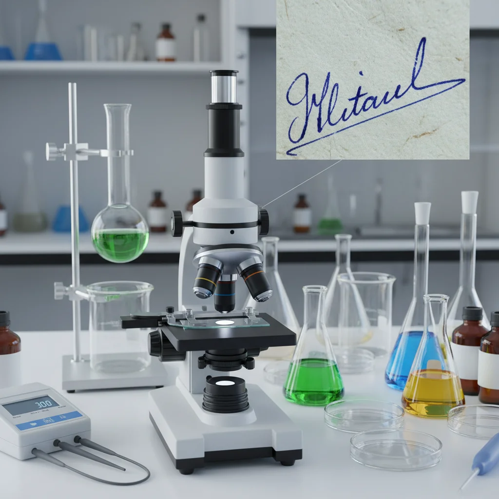 Состав чернил: путешествие во времени