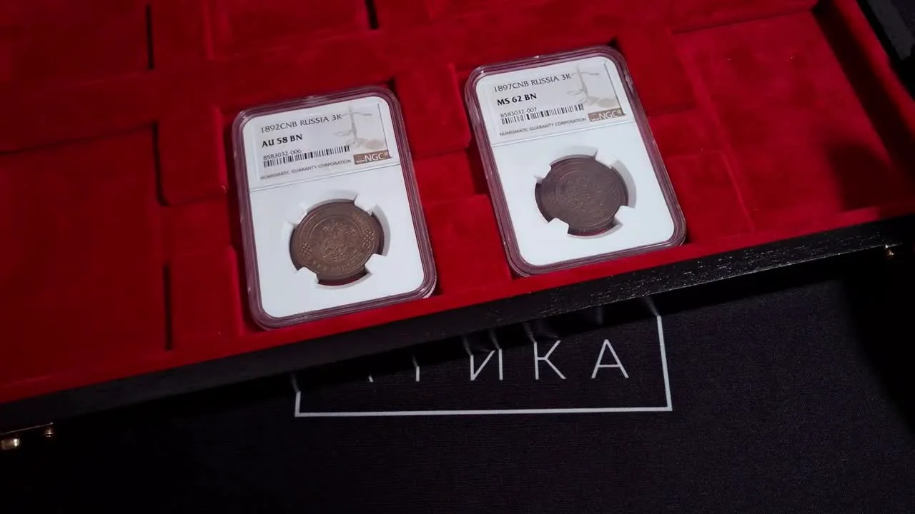 Résultats de l'expertise : les notes de NGC pour deux pièces