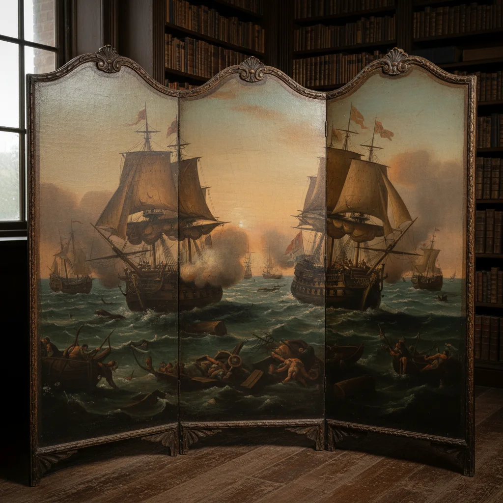 Die Geschichte eines Fundes: Paravent, Samoware und Gemälde