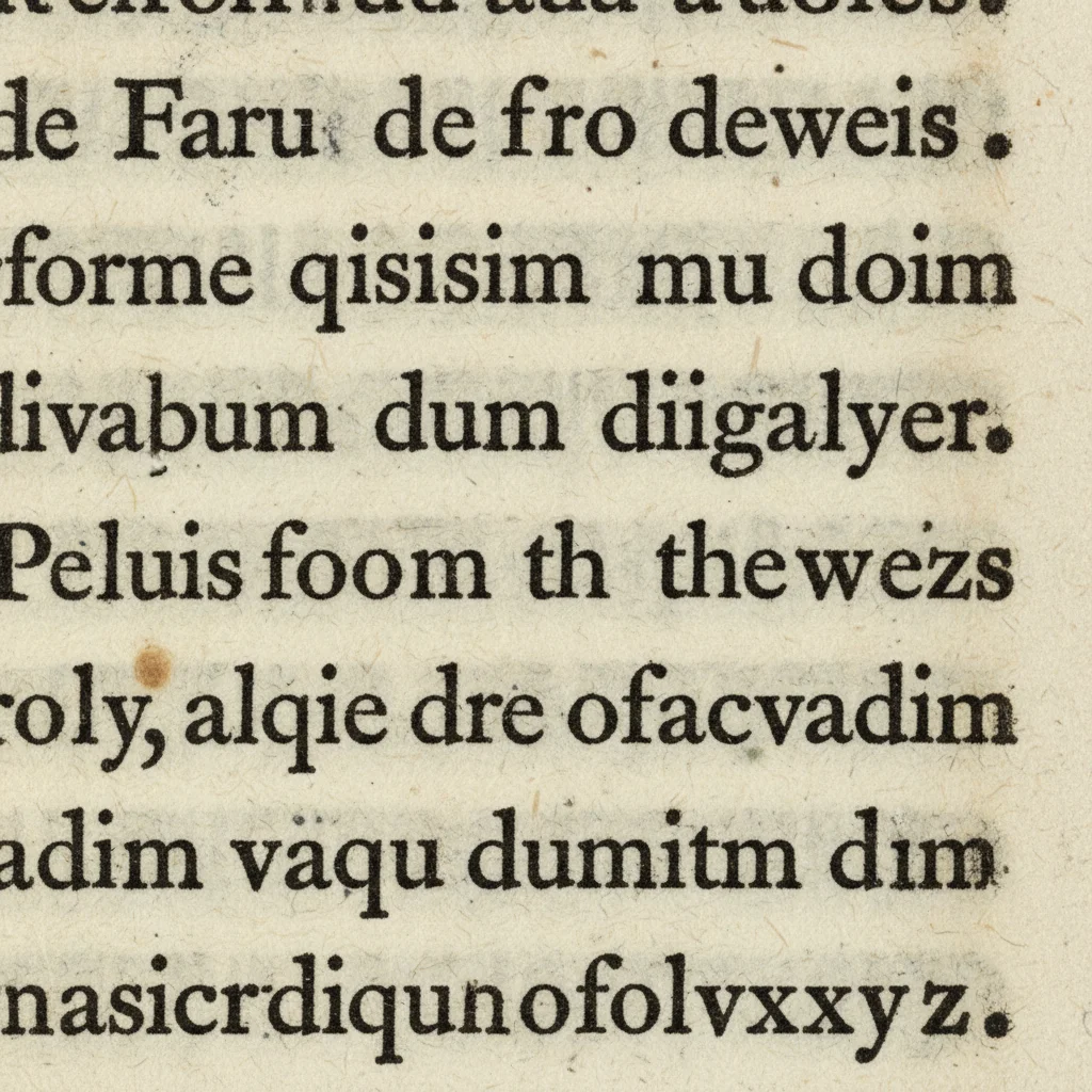 Шрифт и технология печати как маркеры эпохи