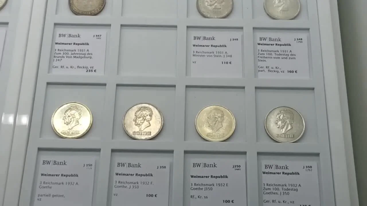 Coins of the German Empire and the Weimar Republic