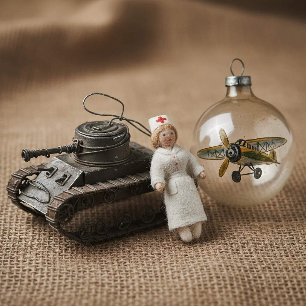 Wartime Ornaments: A Reflection of Harsh Reality