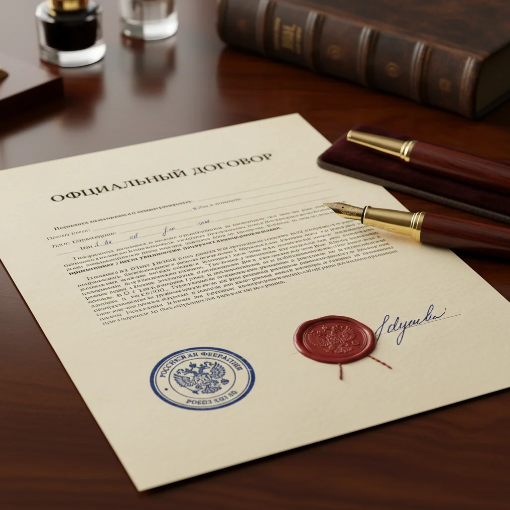 Шаг 3: Заключение договора с аукционным домом