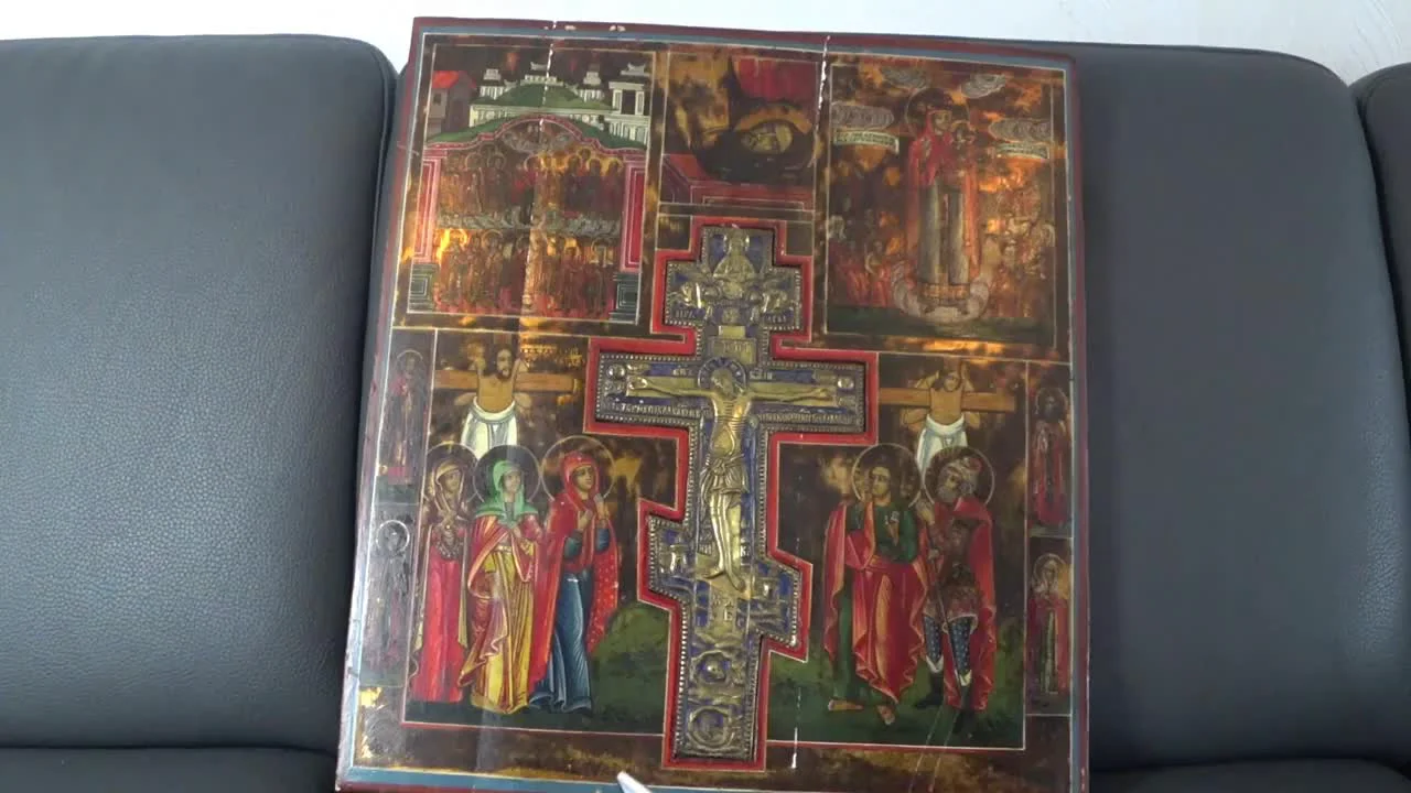 A 19th-Century Staurotheke: The History and Features of the Crucifixion with Selected Saints