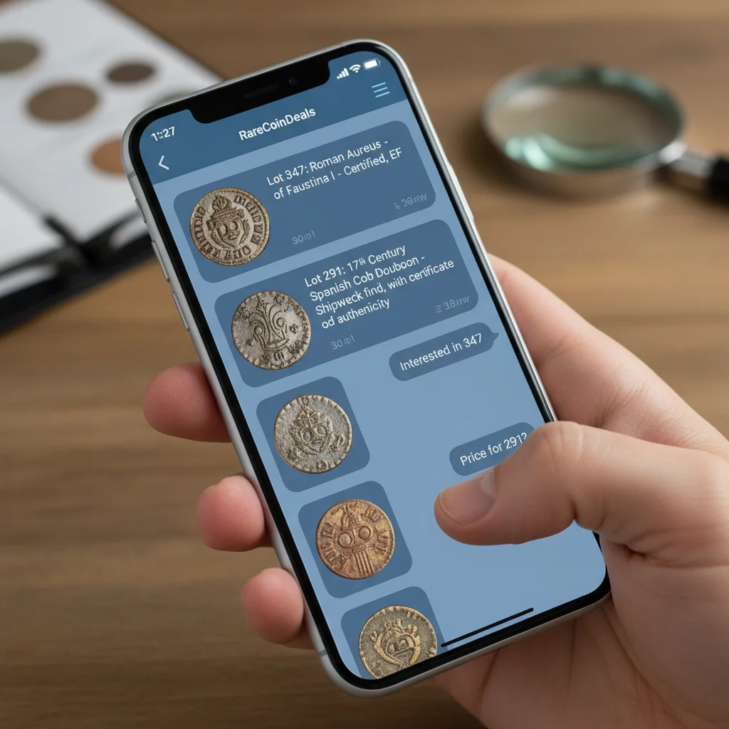 Chats privados de comerciantes: Especificidad y acceso a rarezas