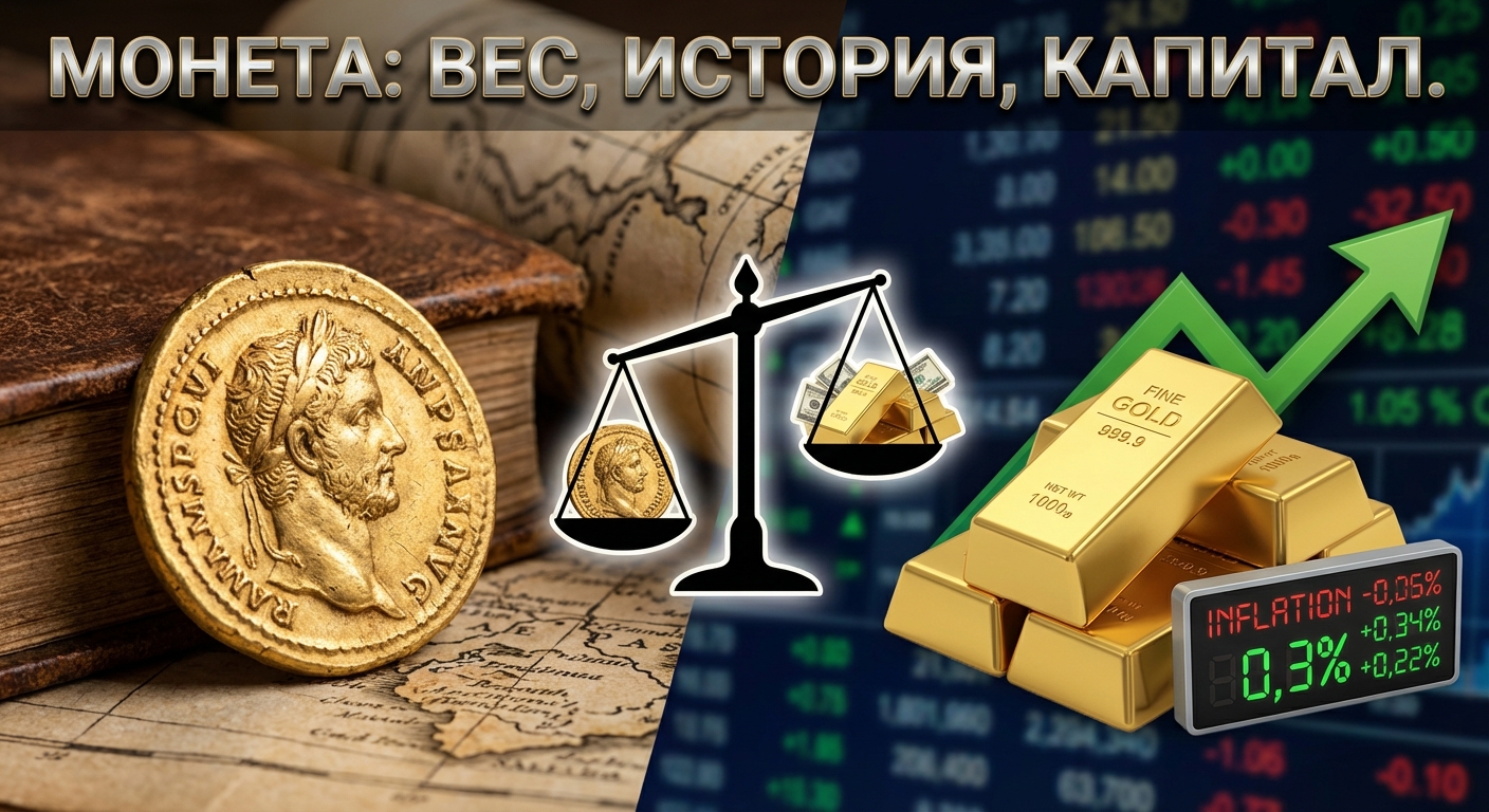 The Coin: Its Heft, Its Heritage, Your Capital. Invest with Discernment.